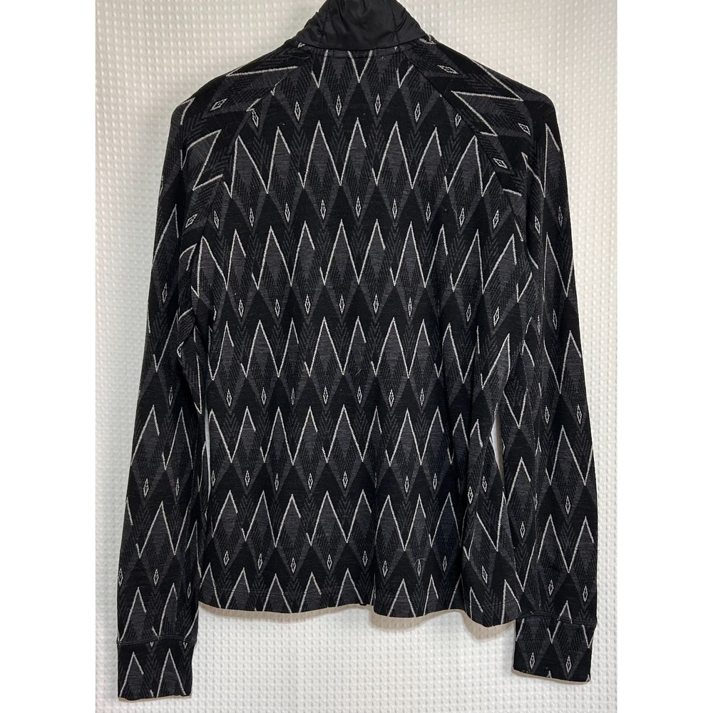 Smartwool Women's size M Smartloft 60 Merino Wool Blend Zip Up Hybrid Jacket a3 - Picture 2 of 12